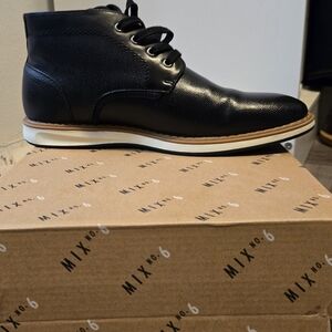 Mix No. 6 Black Chukka Boots for Men